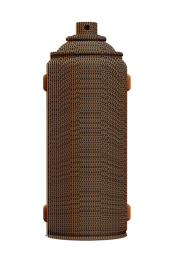 Cartonic puzzle 3d Skateboard And Spary Can CARTSKATE