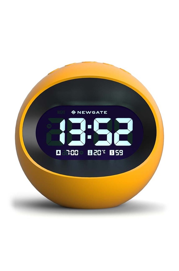 Будилник Newgate Centre Of The Earth жълт KB1645LCD.COTE4