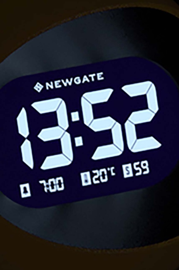 Будилник Newgate Centre Of The Earth KB1645LCD.COTE4 жълт