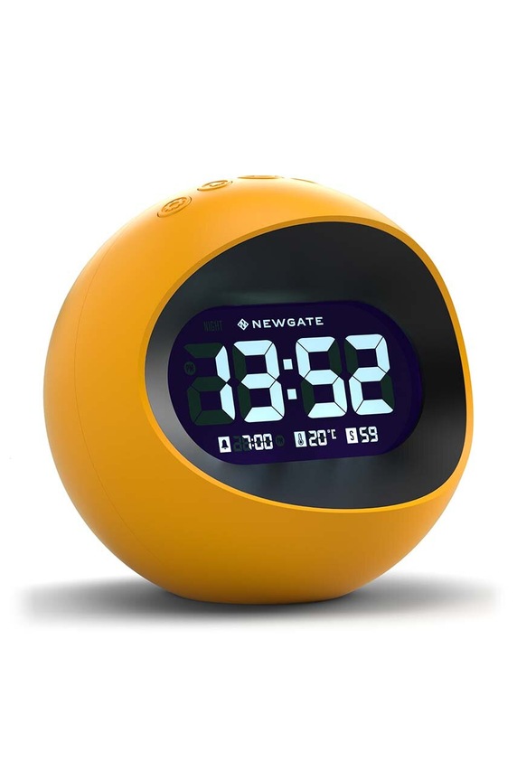 Будилник Newgate Centre Of The Earth KB1645LCD.COTE4 жълт AA00