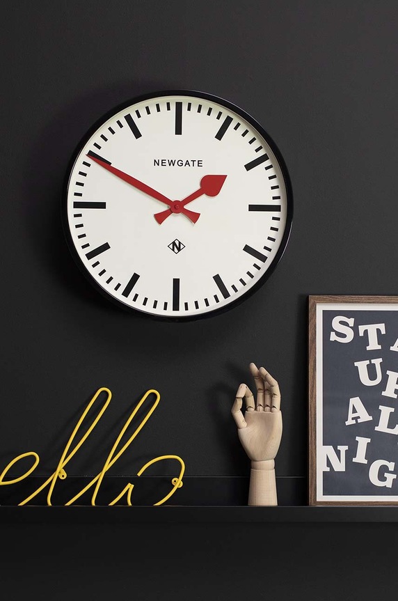 Living și dormitor Newgate ceas de perete Putney Wall Clock KB984PUT390K negru