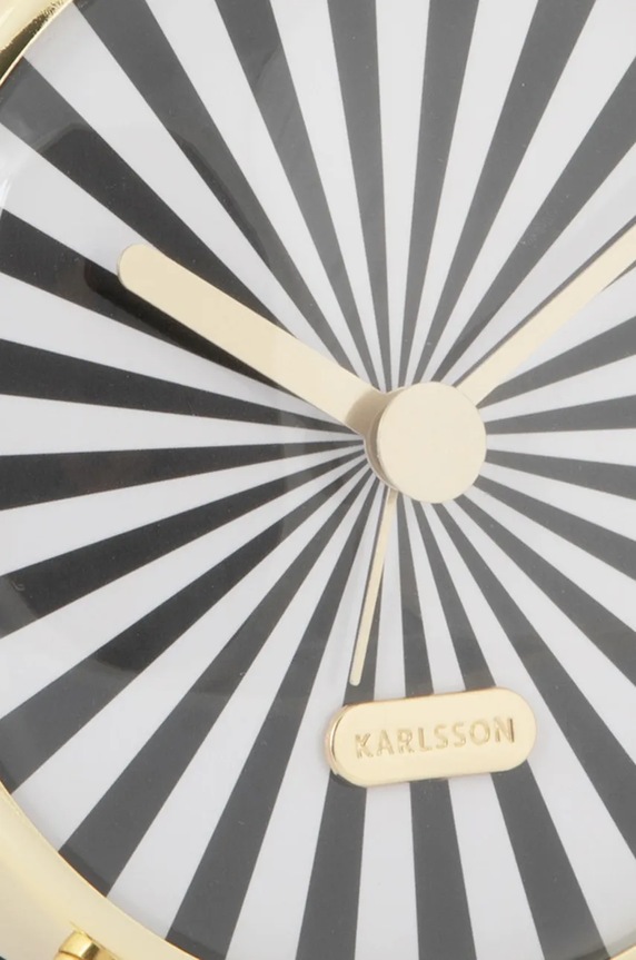 Σαλόνι και υπνοδωμάτιο Ξυπνητήρι Karlsson Candy Swirl KA6008BK πολύχρωμο