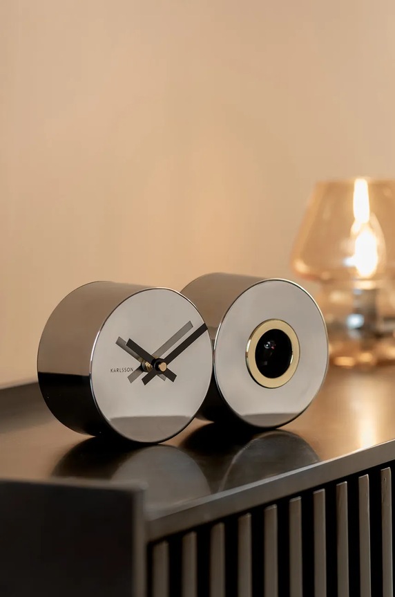 Dnevni boravak i spavaća soba Sat s kukavicom Karlsson Duo Cuckoo Plated KA5789CH šarena
