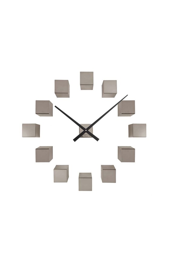 Karlsson zegar ścienny DIY Cubic Metallic multicolor KA5974GY