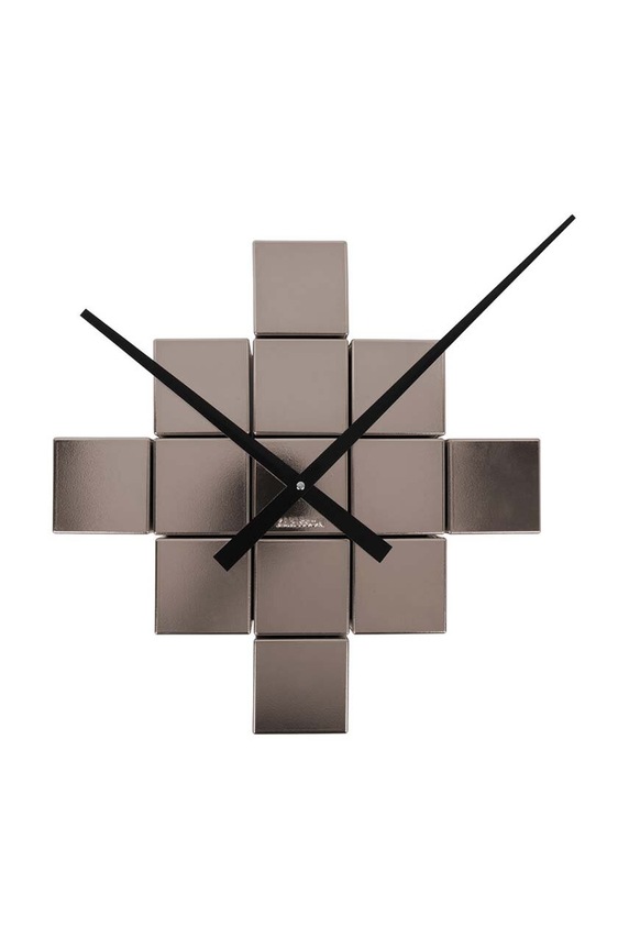 Karlsson zegar ścienny DIY Cubic Metallic KA5974GY multicolor AA00