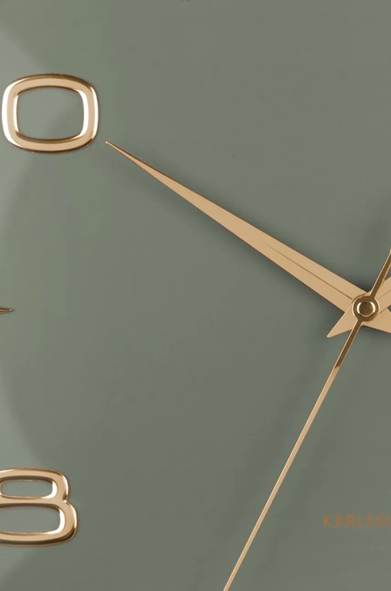 Ρολόι τοίχου Karlsson Sienna Glow KA6017GR πολύχρωμο AA00