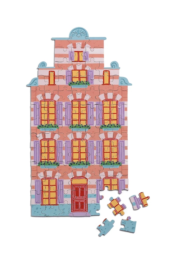 &k amsterdam puzzle Canal House Stairs 84 elementy 4252.01 multicolor AA00