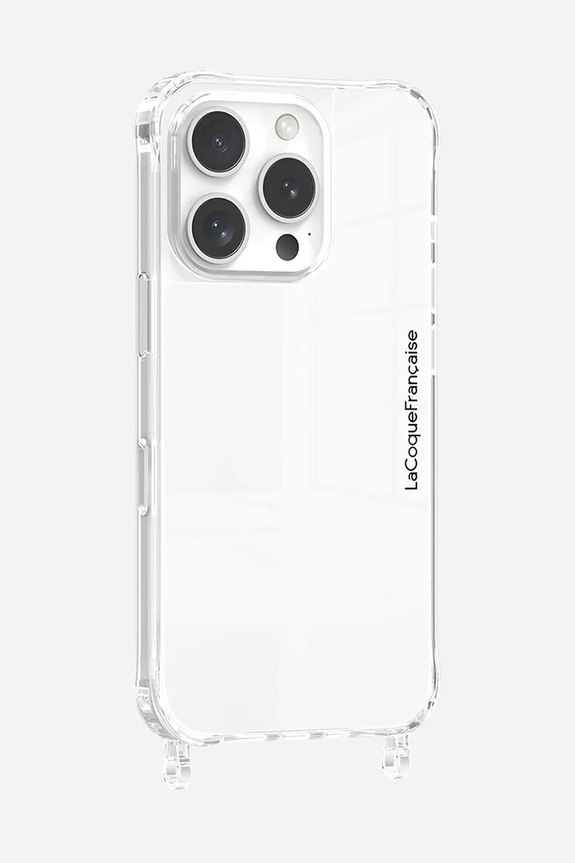LaCoqueFrançaise etui na telefon iPhone 16 Pro LE317950 transparentny AA00