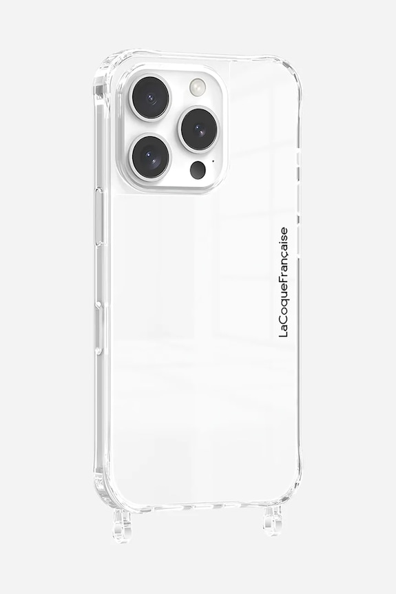 LaCoqueFrançaise etui na telefon iPhone 16 Pro LE317950 transparentny AA00