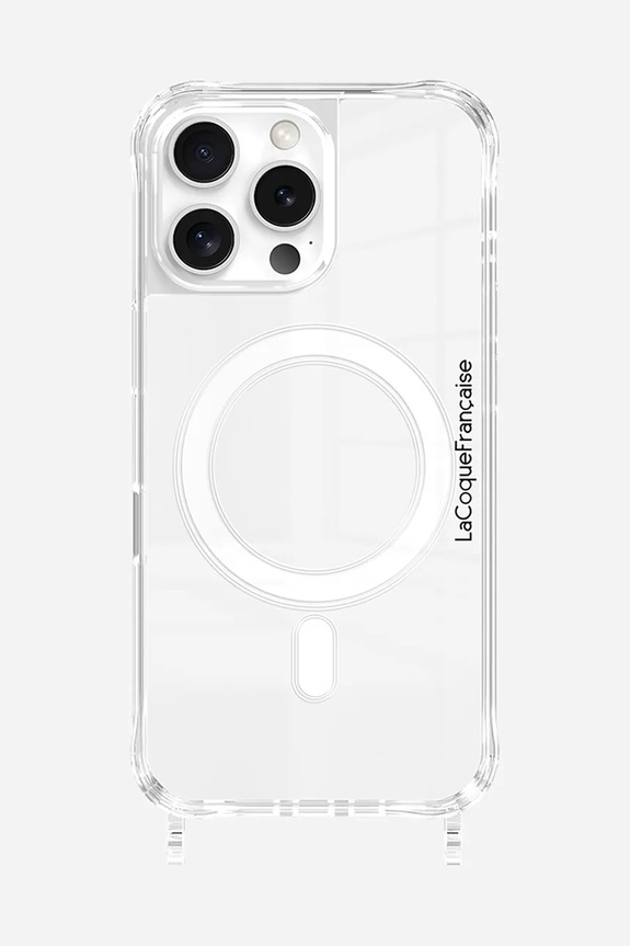 LaCoqueFrançaise custodia per telefono iPhone 16 Pro Max MagSafe transparente LE317541