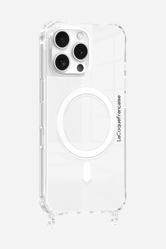 LaCoqueFrançaise custodia per telefono iPhone 16 Pro Max MagSafe LE317541 transparente AA00
