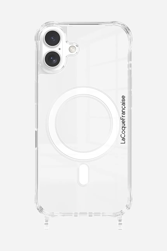 Чохол на телефон LaCoqueFrançaise iPhone 16 Plus MagSafe прозорий LE317542