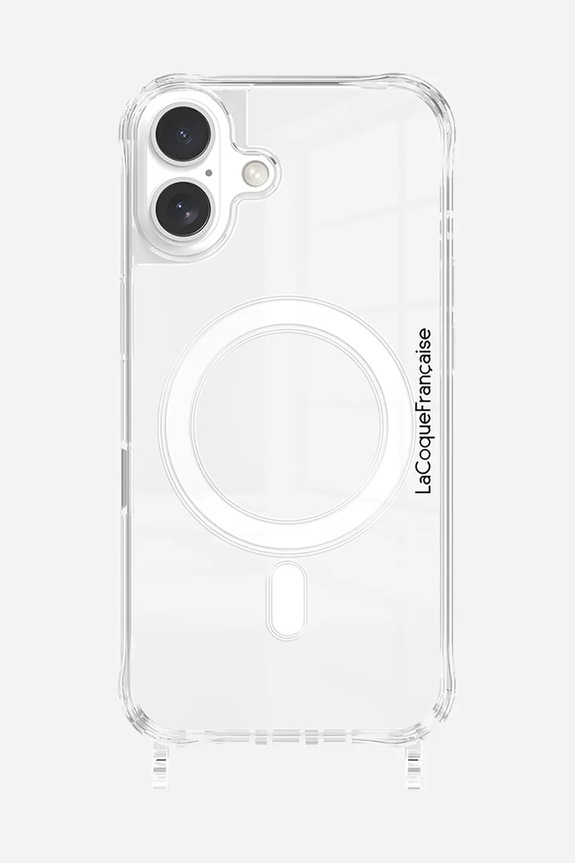 Чехол на телефон LaCoqueFrançaise iPhone 16 MagSafe прозрачный LE317539