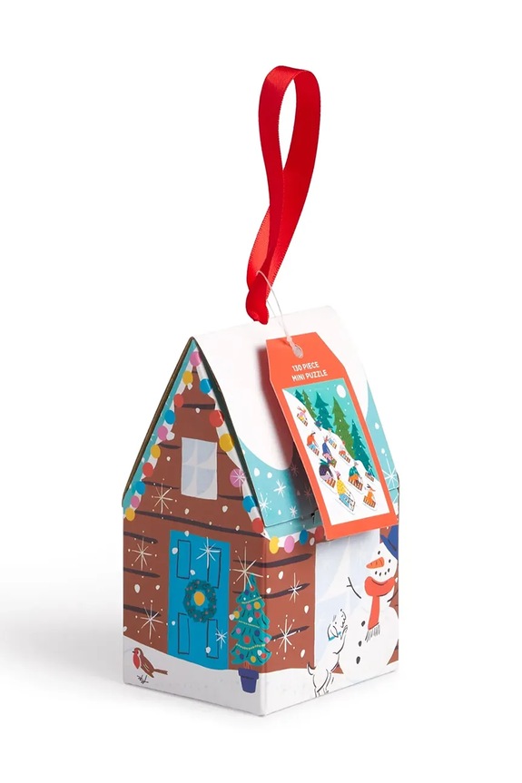 Galison puzzle Winter Sledding 130 elementów multicolore 60233