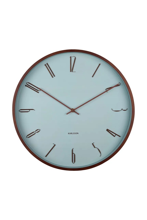 Zidni sat Karlsson Scandia šarena KA6014BL