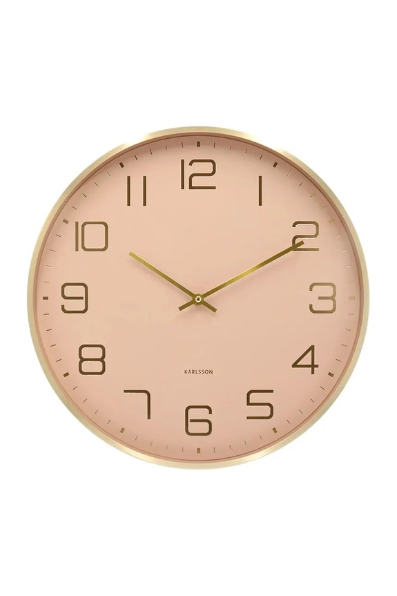 Настінний годинник Karlsson Elegance Glow барвистий KA5973LB