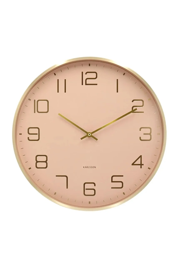 Настінний годинник Karlsson Elegance Glow барвистий KA5973LB
