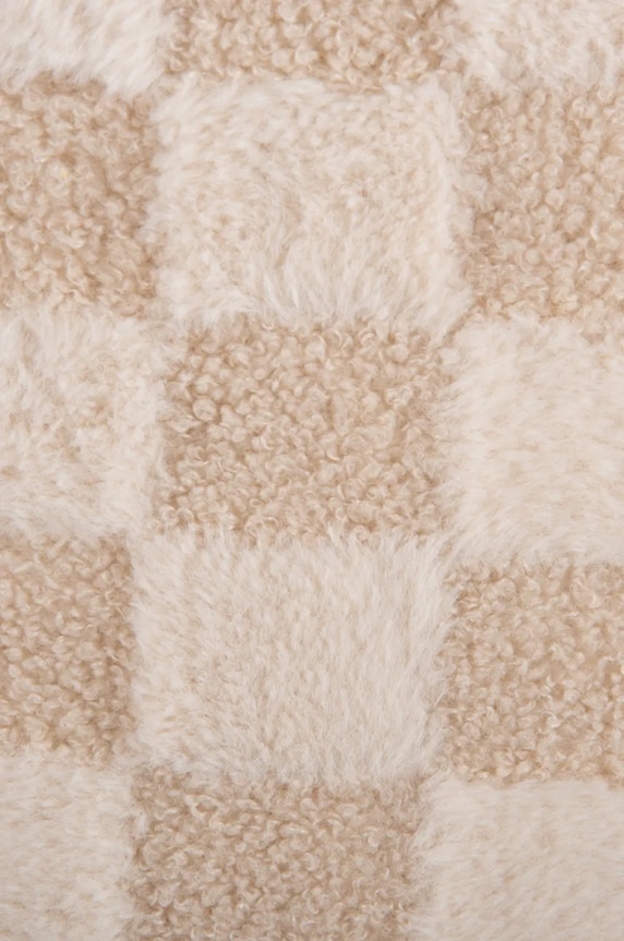 Leitmotiv scaun de puf Checker LM2091WH multicolor AA00