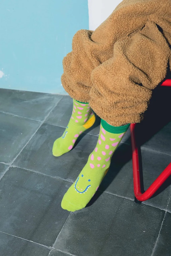 Eat My Socks skarpetki dziecięce Hungry Crocodile Kids multicolor EMSKIDCRO