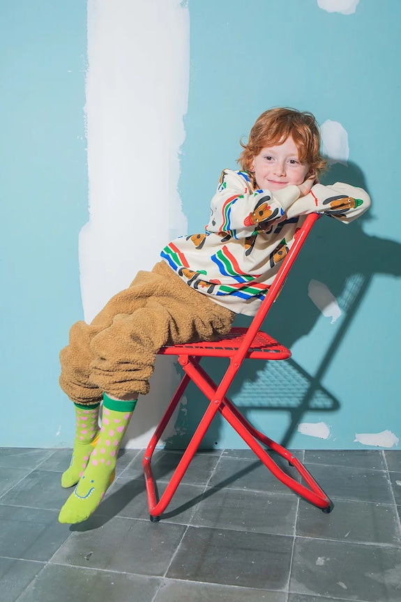 Eat My Socks skarpetki dziecięce Hungry Crocodile Kids EMSKIDCRO multicolor