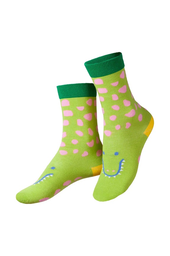 Eat My Socks skarpetki dziecięce Hungry Crocodile Kids EMSKIDCRO multicolor AA00