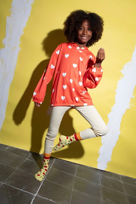 Detské ponožky Eat My Socks Napoli Pizza Kids viacfarebná EMSKIDPIZ