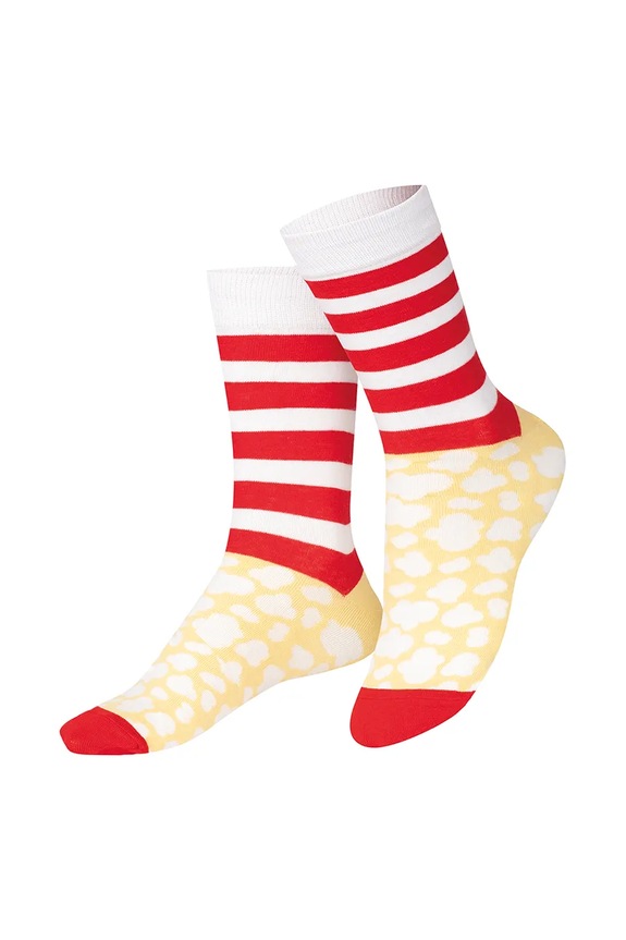 Detské ponožky Eat My Socks Pop Corn Kids EMSKIDPCO viacfarebná AA00