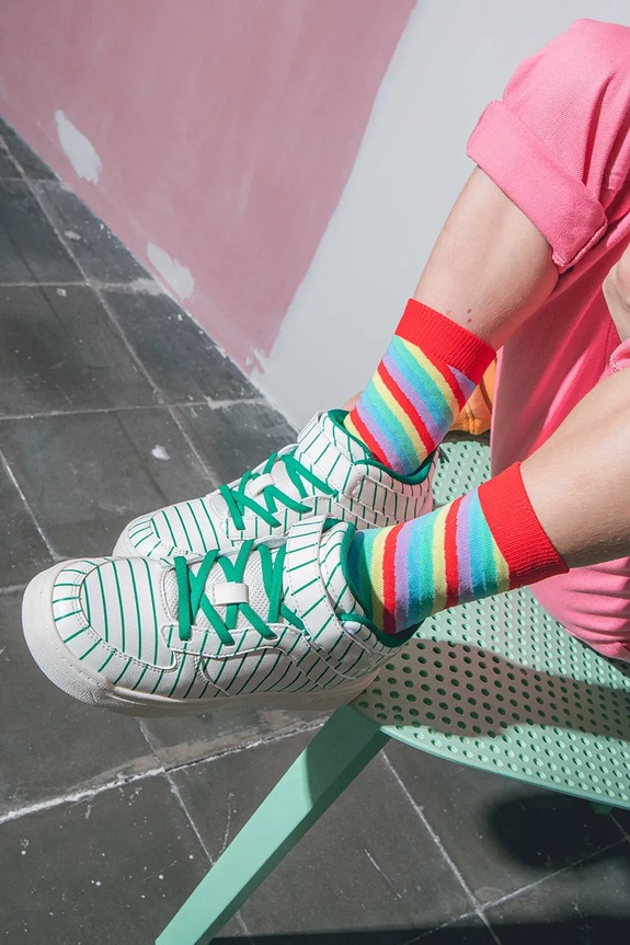 Eat My Socks skarpetki dziecięce Sweet Lollipop Kids multicolor EMSKIDLOL