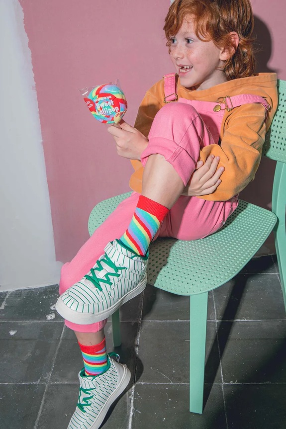 Eat My Socks skarpetki dziecięce Sweet Lollipop Kids EMSKIDLOL multicolor