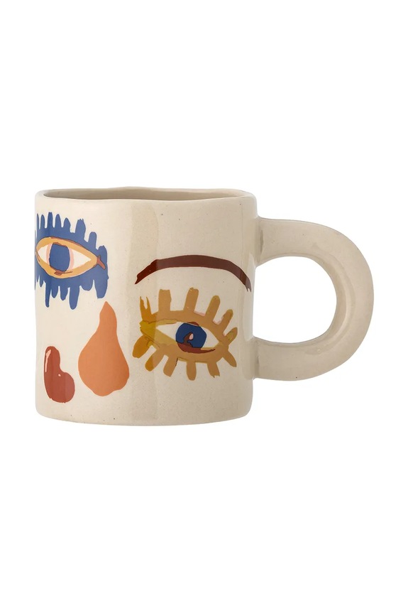 Bloomingville kubek Horus 360 ml pomarańczowy 82062449