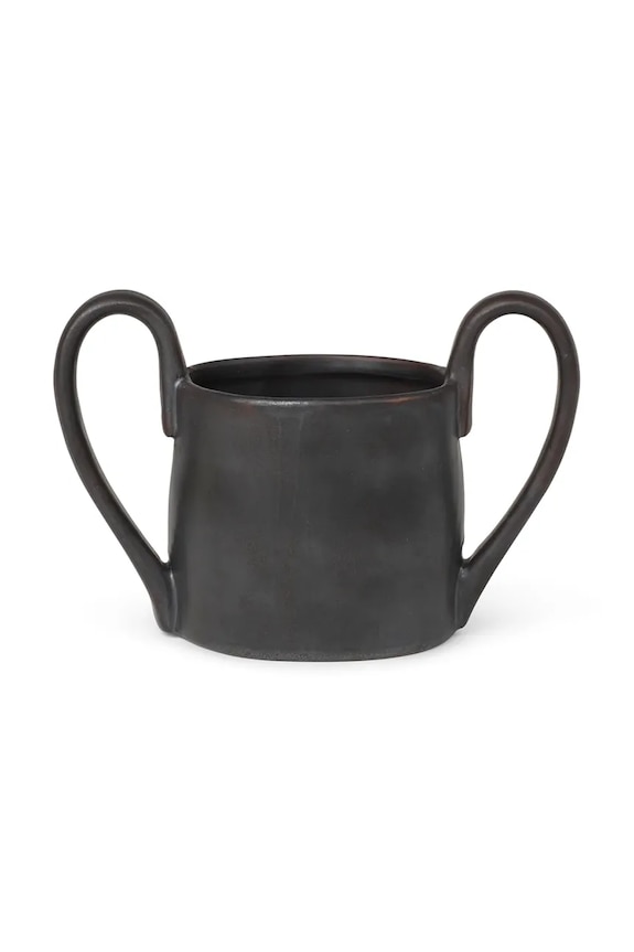Šalica ferm LIVING Flow Kids Mug 190 ml crna 1104263205