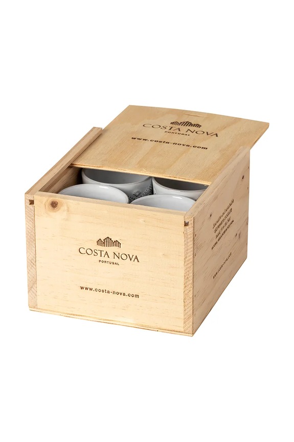 Kuchnia i bar Costa Nova zestaw filiżanek do espresso Grespresso Eco Gres 70 ml 8-pack 1EXCS02E.WKN multicolor