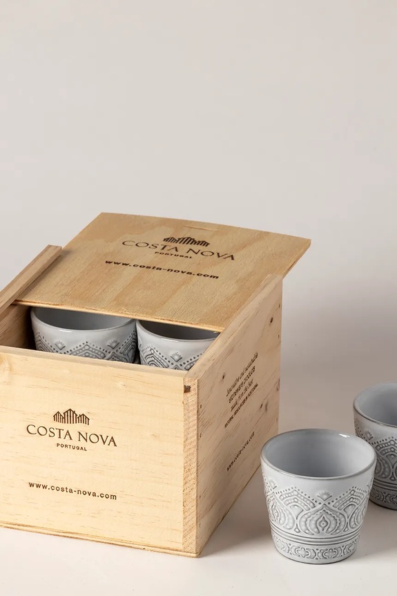 Costa Nova zestaw filiżanek do espresso Grespresso Eco Gres 70 ml 8-pack multicolor 1EXCS02E.WKN