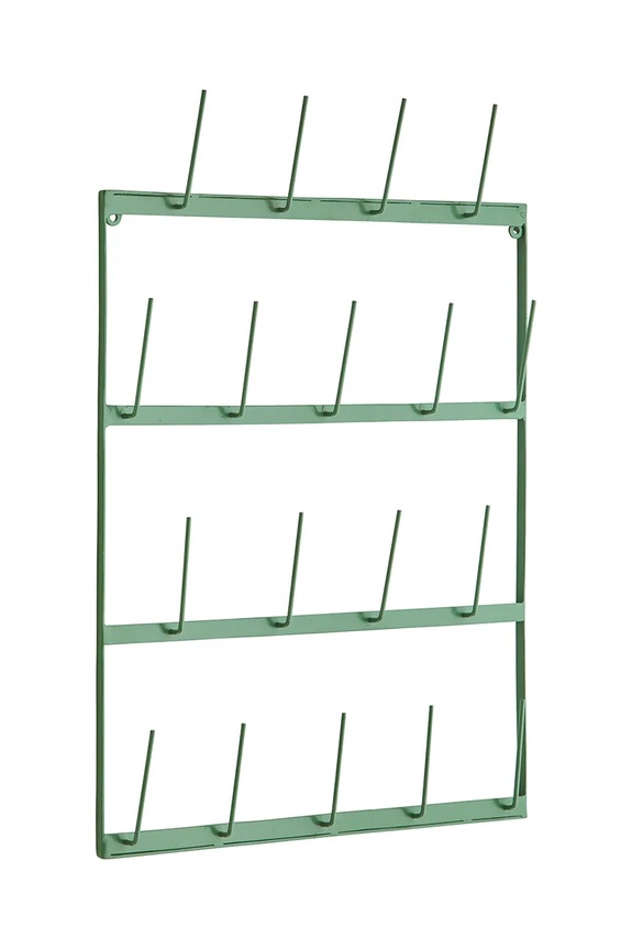 Organizator za šalice Madam Stoltz 40 x 7 x 62 cm tirkizna 35877GRN