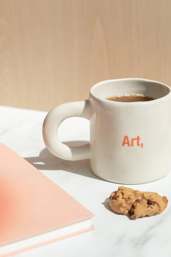 Bucătărie și bar Helio Ferretti cană Red Books & Coffee 122609 multicolor