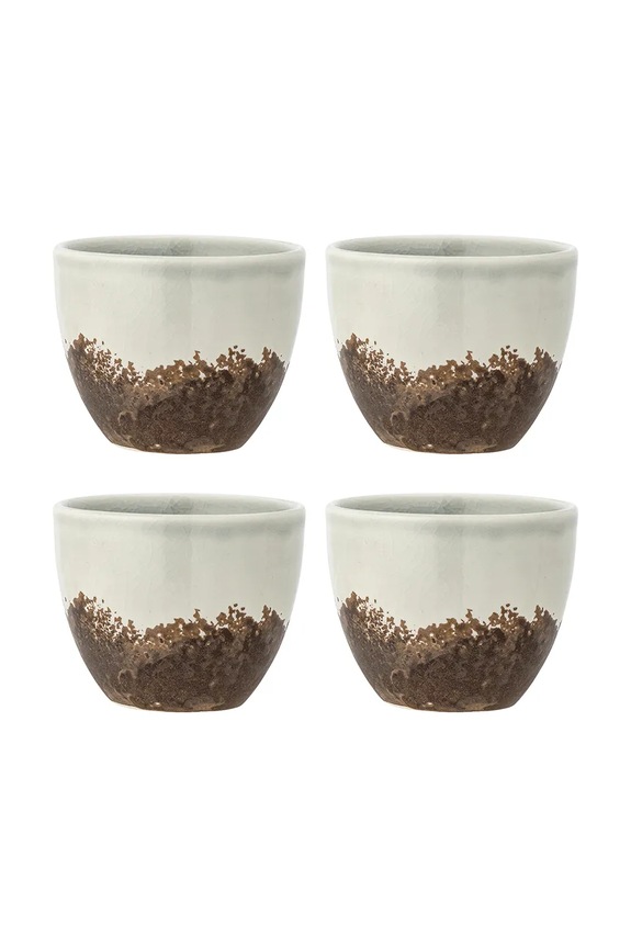 Komplet skodelic Bloomingville Paula 195 ml 4-pack pisana 82061174