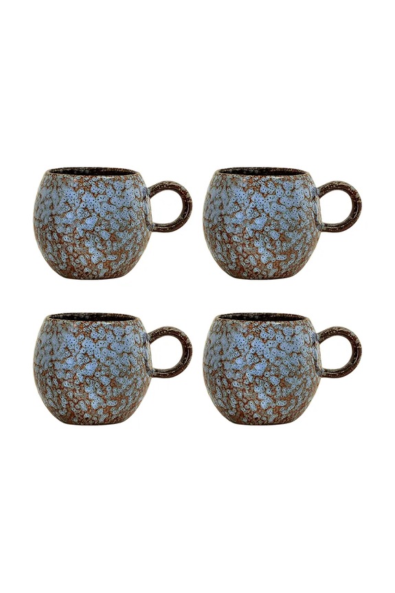 Komplet skodelic Bloomingville Paula 275 ml 4-pack pisana 82061162