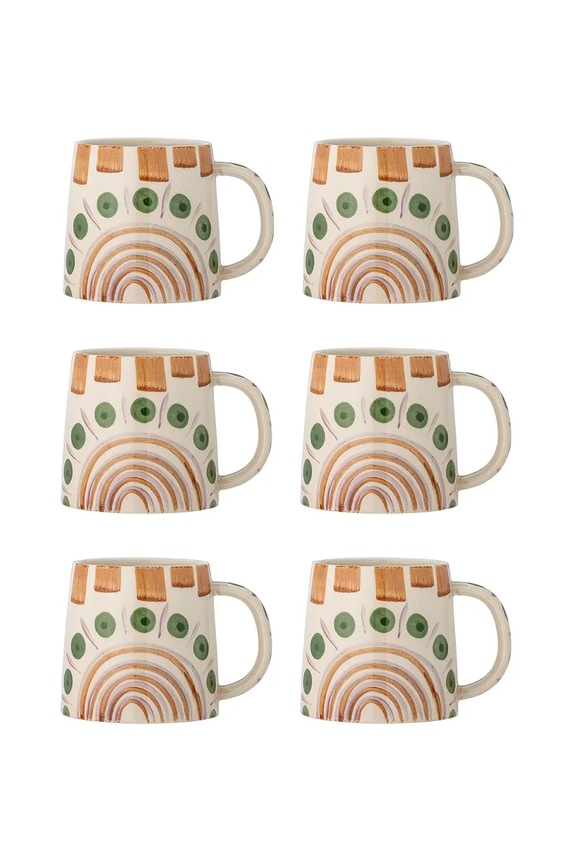 Set šalica Bloomingville Shama 515 ml 6-pack šarena 82061576