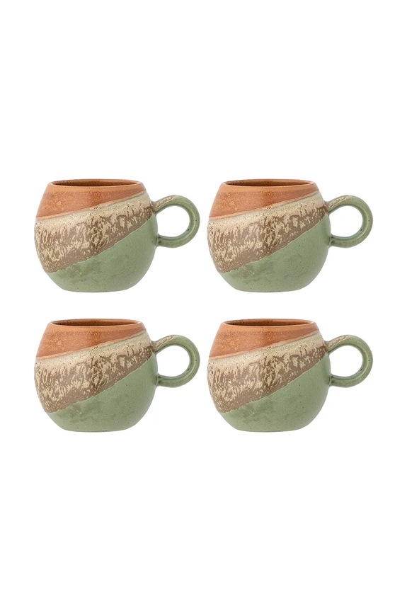 Komplet skodelic Bloomingville Paula 275 ml 4-pack pisana 82061169