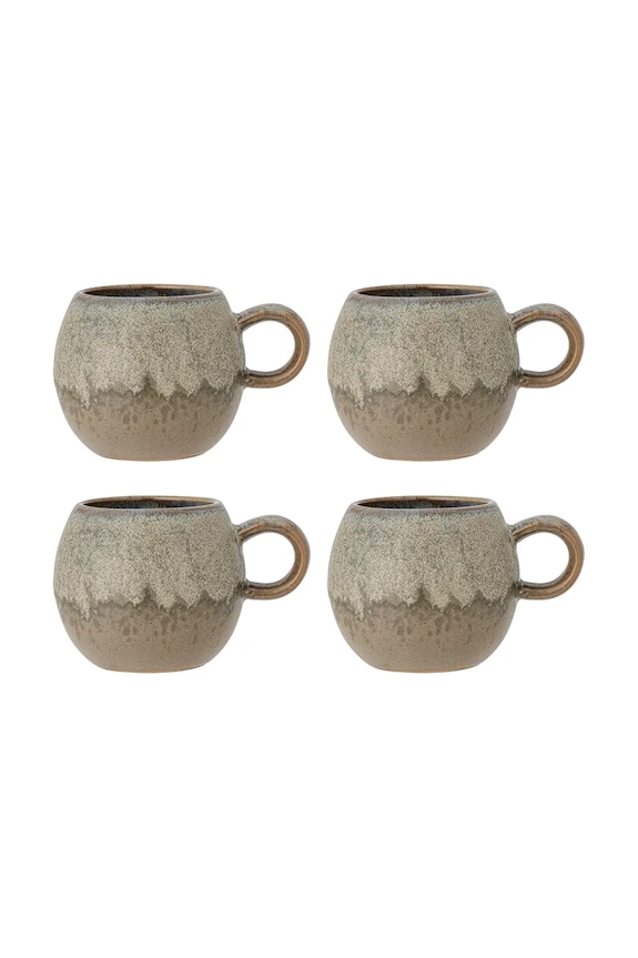Komplet skodelic Bloomingville Paula 275 ml 4-pack pisana 82061165
