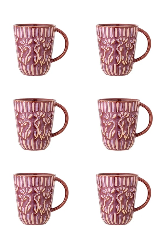 Bloomingville set tazze Samsin 150 ml pacco da 6 violetto 82061623