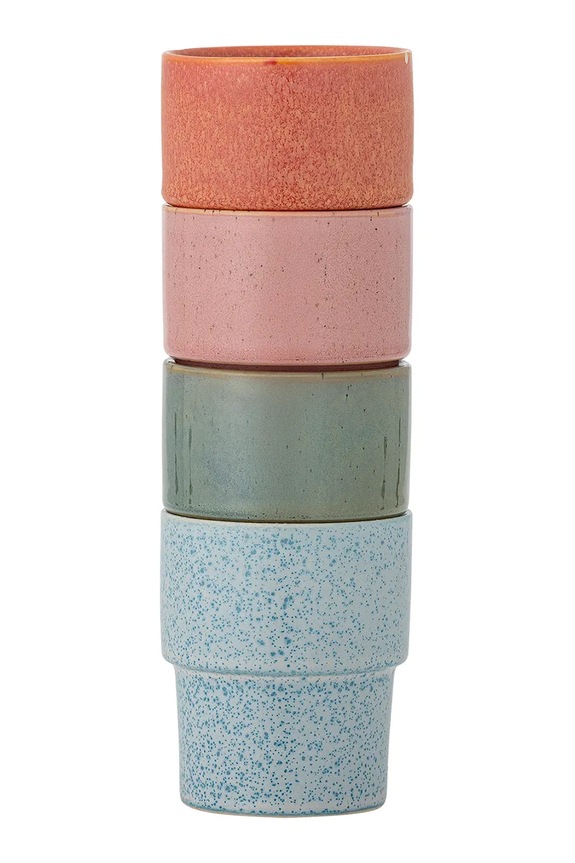 Набір чашок Bloomingville Ewan 150 ml 4-pack 82072580 барвистий AA00