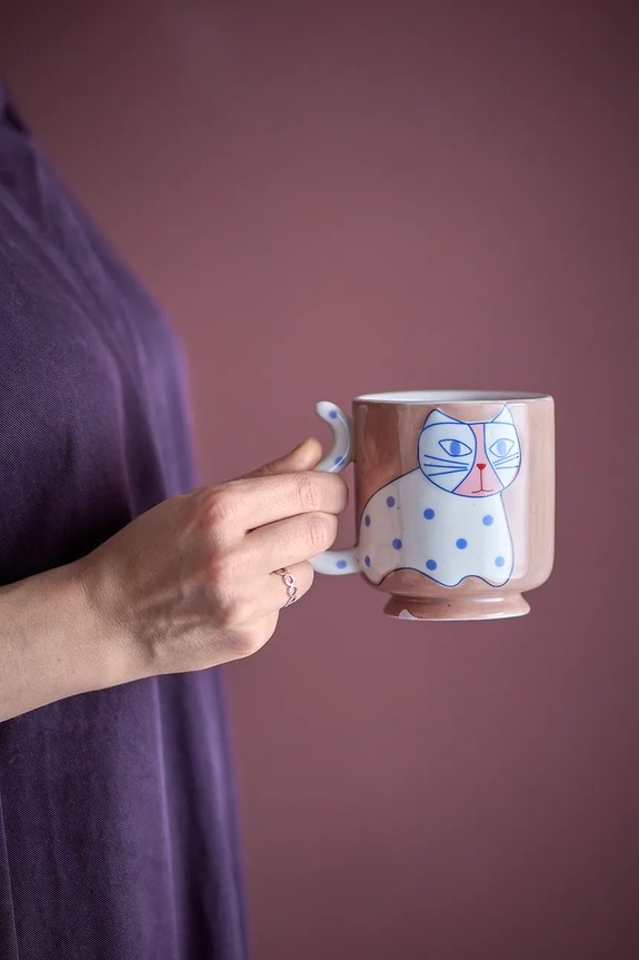 Set šalica Bloomingville Missy 325 ml 4-pack 82063040 šarena