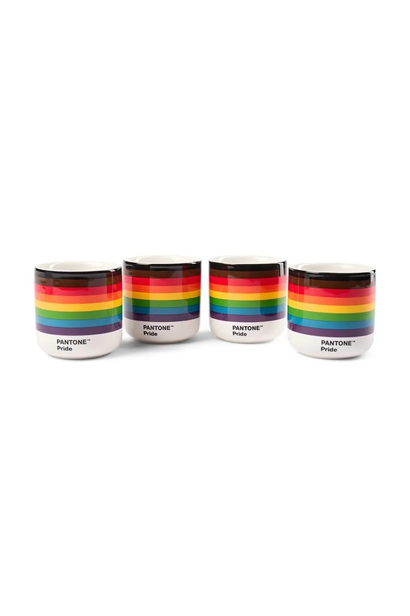 Set šalica Pantone 175 ml PRIDE 4-pack šarena 101062222