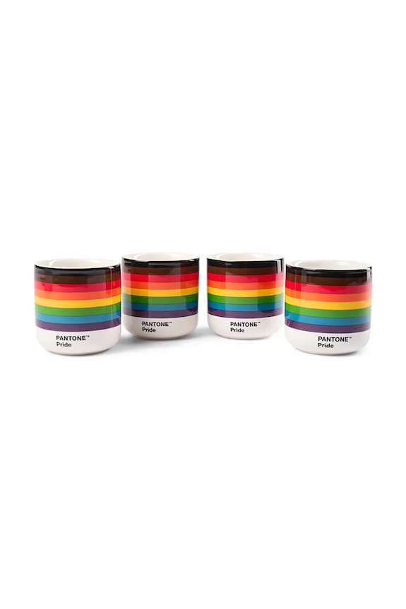 Set šalica Pantone 175 ml PRIDE 4-pack šarena 101062222