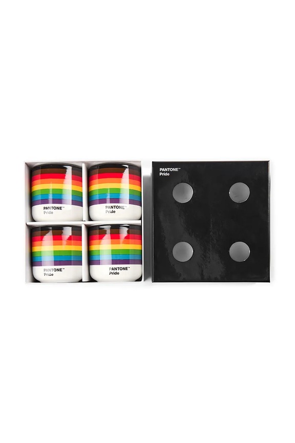Set šalica Pantone 175 ml PRIDE 4-pack 101062222 šarena AA00