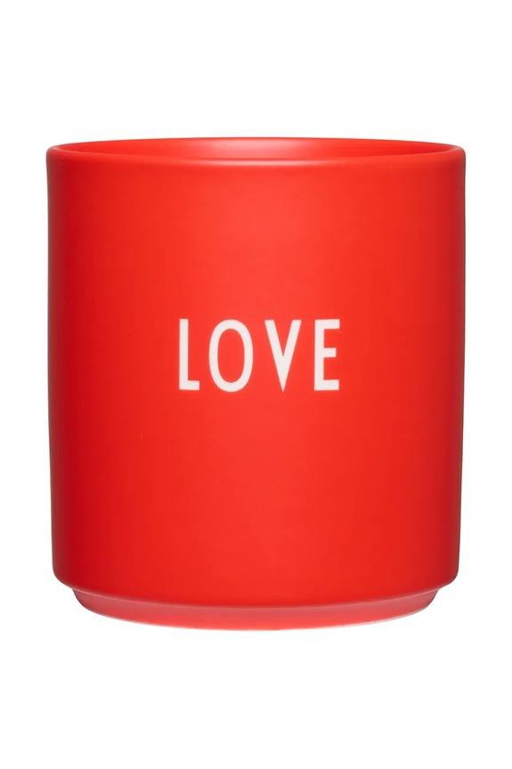 Design Letters kubek Favourite Cup 250 ml czerwony 10101002CHTOLOVE