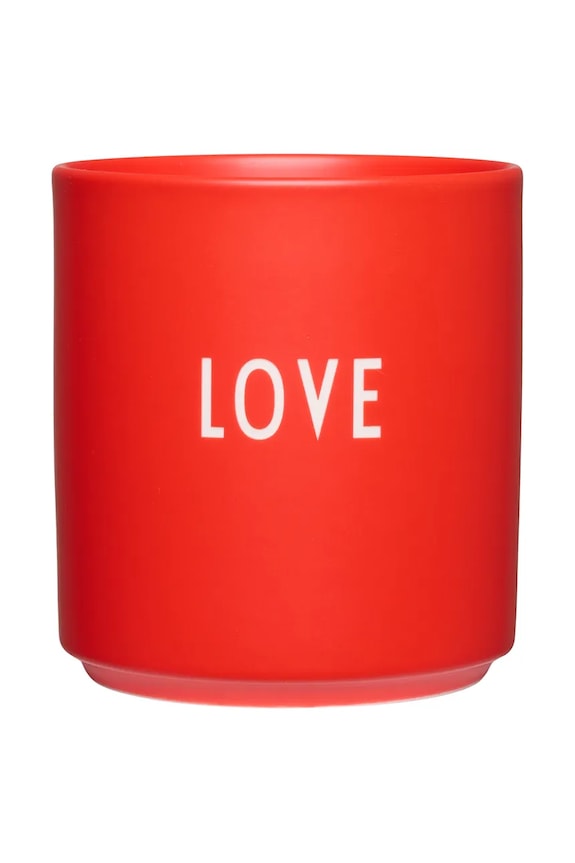 Design Letters kubek Favourite Cup 250 ml czerwony 10101002CHTOLOVE