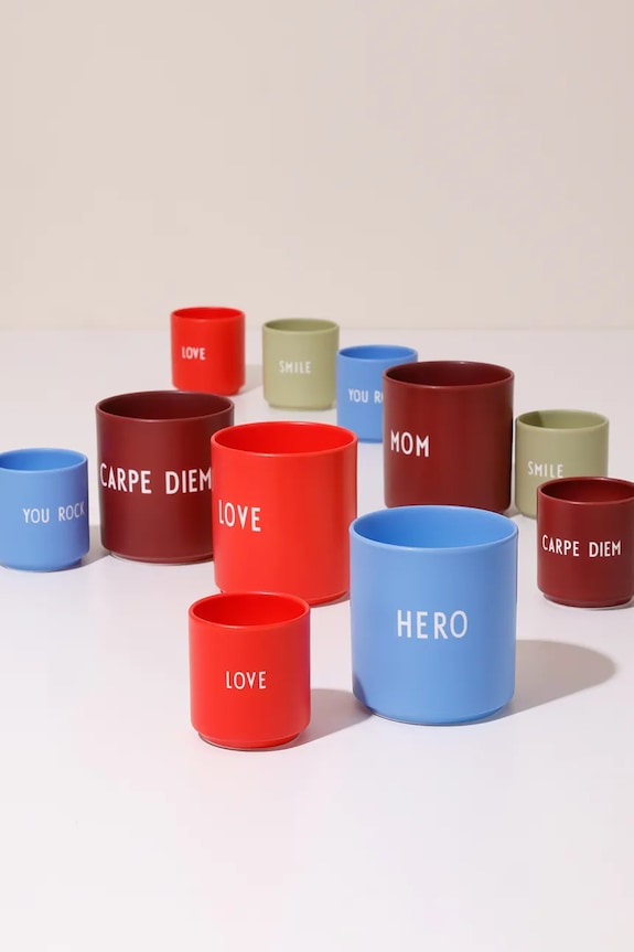 Design Letters kubek Favourite Cup 250 ml 10101002CHTOLOVE czerwony AA00