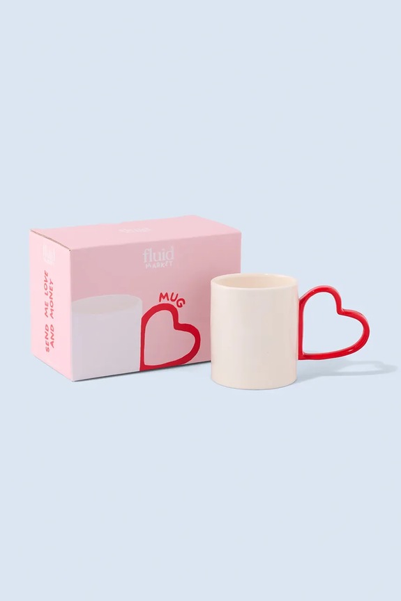 Hrnček Fluid Market 250 ml AAMUGHEART biela AA00